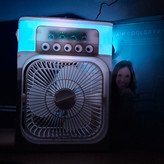 پنکه و کولر مه پاش رومیزی سایز بزرگ / مدل AIR COOLER FAN