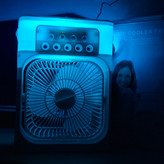 پنکه و کولر مه پاش رومیزی سایز بزرگ / مدل AIR COOLER FAN